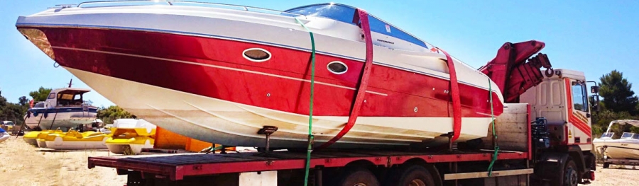 Boat transportation services in wider area of Split and Dalmatia